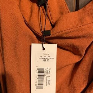 One shoulder jumpsuit.